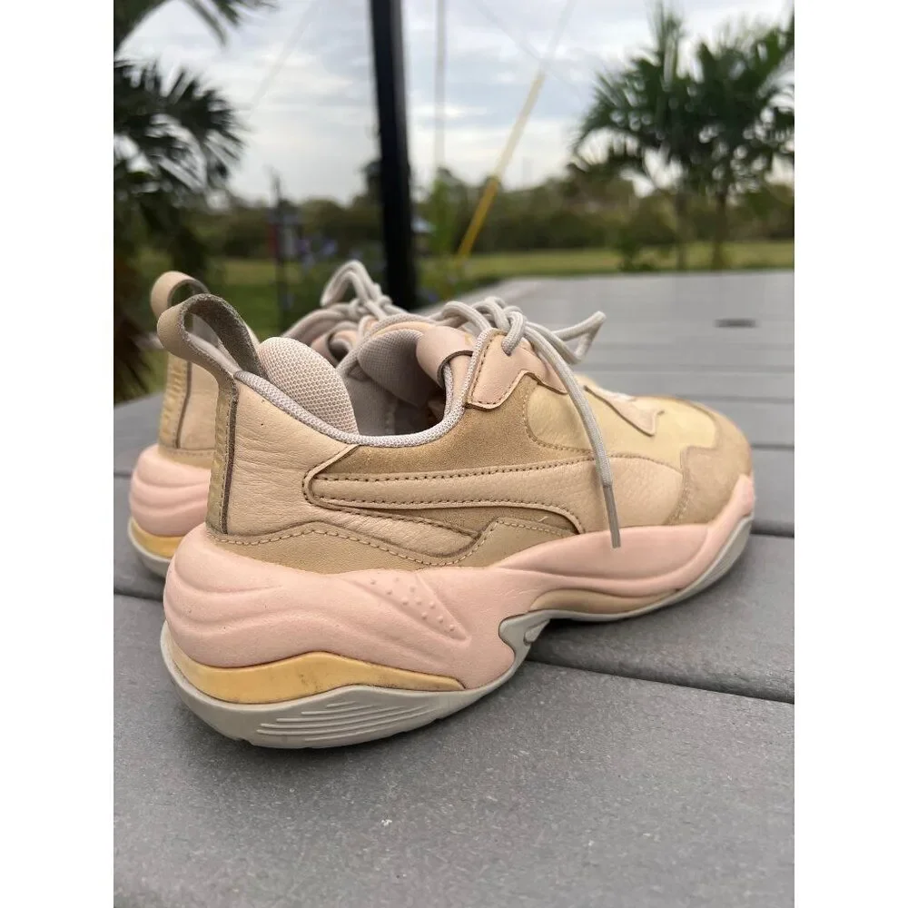 Puma Women Thunder Desert Beige Sneakers Size 7.5